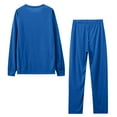 thumbnail image 6 of HEFEIYI Women's Top And Bottom Set Women's Round Neck Long Sleeve Pants Sports Set S-2XL, 6 of 8