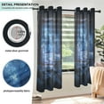 thumbnail image 3 of Yayeee Window Curtains Set of 2 for Living Room Light Filtering 63"x42", Window Space, 3 of 7