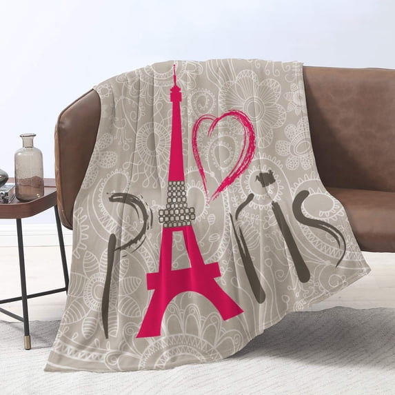 Unique Print Blanket Throw Comfortable Warm Velet Plush Fluffy Throw Blanket Perfect Gift for Couch Sofa or Bed 50"(Width) x 80"(Length)