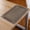 Brown2, variant on NUOKO Gray Cube Vinyl Placemats Washable Heat Resistant Non-Slip Woven Plastic PVC Place Mats for Farmhouse Holiday Party Kitchen Dining Decor Non-Slip Vinyl for Kitchen Dining Room
