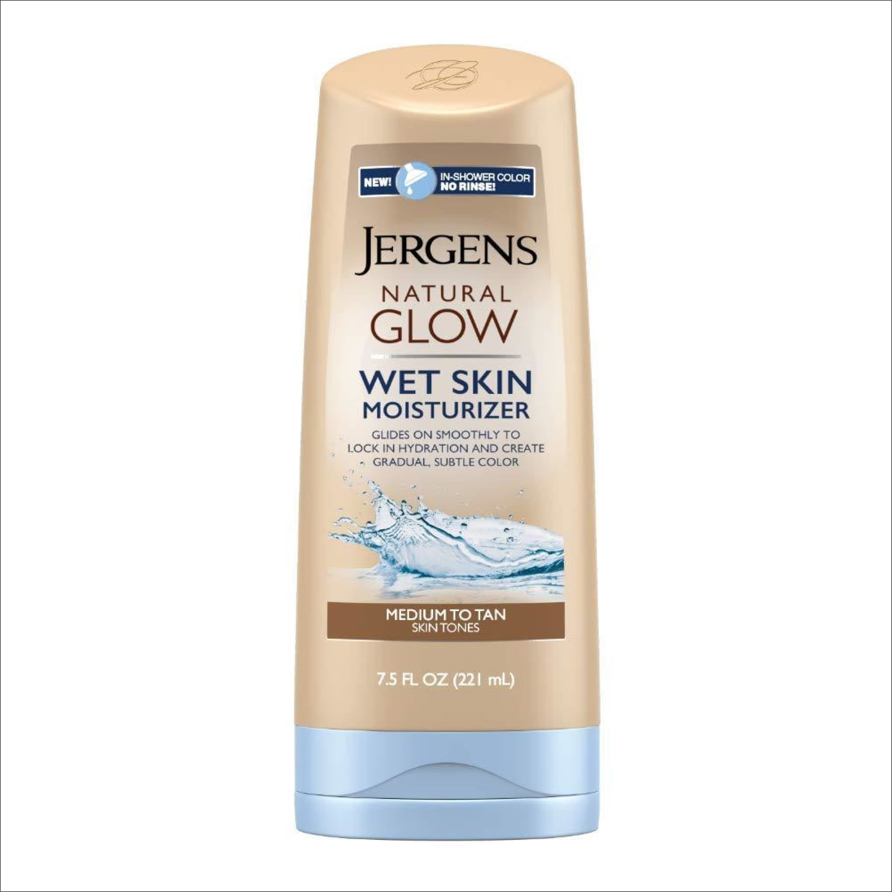 Jergens Natural Glow In Shower Moisturizer Medium To Tan Skin Tone 7