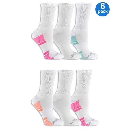 Fruit of the Loom Women's Fit For Me Everyday Active Crew Socks 6 (Best Socks For Eczema)
