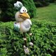 thumbnail image 4 of Escultura De Pollito Tonto Escultura de pollito tonto, lindos adornos artísticos de gallo para el hogar, exterior, granja, Patio, 4 of 6