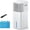 White, variant on 3-IN-1 Portable AC Unit with Remote, 24" Windowless Portable Air Conditioner, 15H Timer & 120?Oscillation, 2-Gal , 3 Modes & 3 Speeds, Ultra-Quiet Ventless Swamp Cooler for Office, White