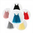 thumbnail image 2 of XBASW Toddler Baby Girls Tulle Slip Dress Summer Sleeveless Sundress for Kids 1-6 Years Girls Beach Tutu, 2 of 9