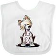 thumbnail image 3 of Inktastic Chinese Crested Boys or Girls Baby Bib, 3 of 4