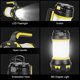 thumbnail image 3 of Rechargeable Led Lantern, 1000 Lumens 360 Camping Lamp, Rechargeable Led Portable Spotlight, Ultra Powerful, 6 Modes Camping Lamp, Usb Cable Included, 3 of 5