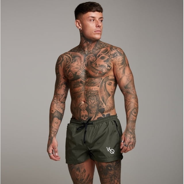 Shorts de Sport pour Hommes Gym Entraînement Musculation Course Entraînement Musculation Jogging Pantalons Décontractés