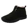 thumbnail image 5 of Womens Winter Boots Lace up Snow Ankle Booties Non Slip Combat Work Boot for Hiking Walking Camping, 5 of 6