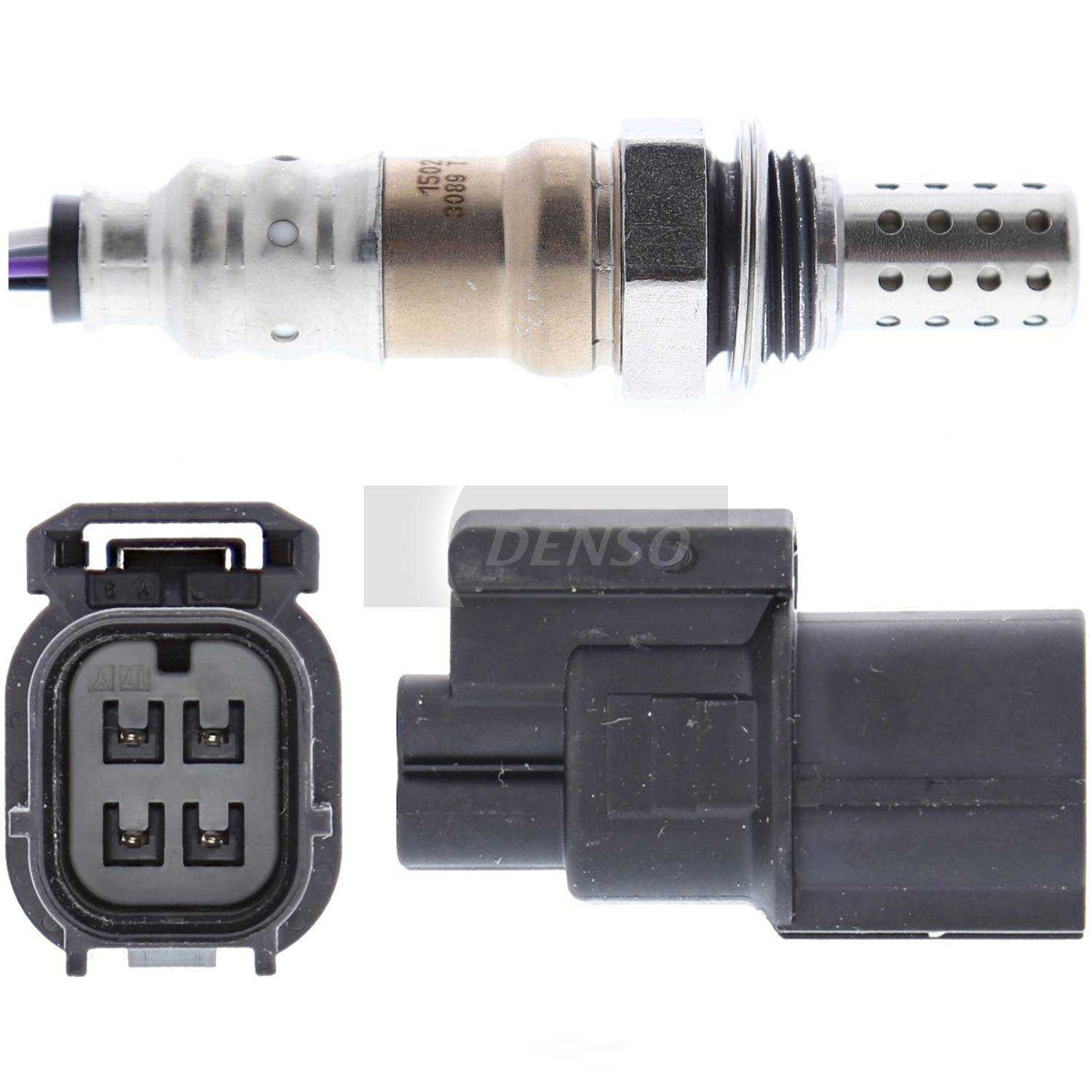 DENSO Auto Parts 234-8045 Oxygen Sensor 4 Wire, Direct Fit, Heated, Wire Length: 14.76