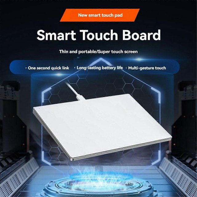 USB Wired Multi-Touch Trackpad Slim Touchpad Mouse for Window Desktop/Laptop/Notebook Computer PC