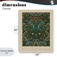 thumbnail image 4 of Stupell Industries Eclectic Ornate Botanicals William Morris Canvas Art, 24 x 30, by Lil' Rue, 4 of 8