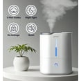 thumbnail image 4 of 𝐋𝐚𝐫𝐠𝐞 𝐂𝐚𝐩𝐚𝐜𝐢𝐭𝐲 Top Fill Cool Mist Large Humidifier & Essential Oil Diffuser for Home - Smart Aroma Ultrasonic Air Humidifier for Bedroom, Baby, Kids, Plants - Auto Shut Off, 376 sqf, 4 of 9