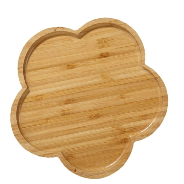 Bandeja de madera de bambú, bandeja de bambú para servir, bandeja multiusos para mesa de centro, bandeja de madera, verdadera excelencia