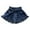 Dark Blue, variant on KAUOD Girls Kids Bow Ruffle Denim Shorts Ruched Athletic Short Jeans Toddler Girl Summer Casual Sport Beach Swim Pants