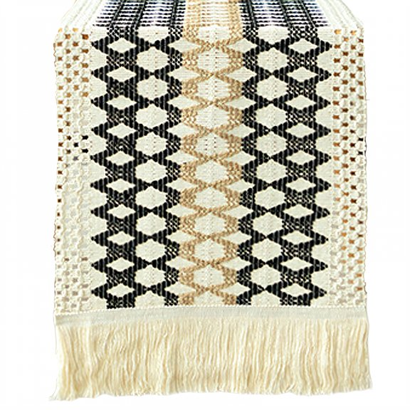 AUQ Table Runner,Fine Cotton Dining Room Table Decor,Quick-Refresh Surface Farmhouse Table Decor,Style1,30*275cm