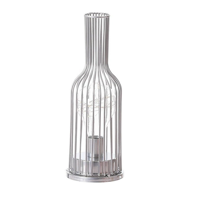 Lámparas de mesita de noche, lámpara de alambre de cobre, lámpara de dormitorio, sala de estar, accesorios de iluminación 28x10x10 CM