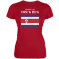 thumbnail image 1 of World Cup Distressed Flag Republica de Costa Rica Red Juniors Soft T-Shirt, 1 of 1