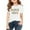 White, variant on HIPYLO Graphic Tees for Teens Top Gifts for Kids Undershirts for Girls Easter Shirt Girls Athletic Shirts 2t Clothes Baby Clothes for Newborn Girl