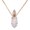 white crystal 1, variant on Oil Diffuser Bottle Pendant Necklace Stainless Steel Chain Choker for Women Adjustable Length Neckchain Party Jewelry