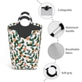 thumbnail image 4 of KLL Cactuses Laundry Hamper,Large Canvas Fabric Lightweight Storage Basket Toy Organizer Dirty Clothes Collapsible Waterproof, 4 of 6