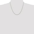 thumbnail image 2 of 10k White Gold 1.85mm D/C Quadruple Rope Chain (Weight: 4 Grams, Length: 20 Inches), 2 of 4