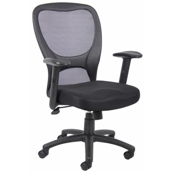 25''D Budget Mesh Task Chair - Black