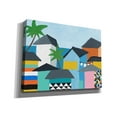 thumbnail image 2 of Epic Graffiti 'Beachfront Property 3' by Jan Weiss, Canvas Wall Art, 16"x12", 2 of 2
