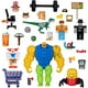 thumbnail image 2 of Roblox Action Collection - Meme Pack Playset [Incluye artículo virtual exclusivo] Roblox Roblox, 2 of 2