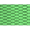 thumbnail image 1 of Ahgly Company Indoor Rectangle Abstract Emerald Green Modern Area Rugs, 3' x 5', 1 of 4