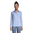 thumbnail image 2 of Lands' End Women's Wrinkle Free No Iron Button Front Shirt, 2 of 3