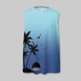 thumbnail image 6 of UAYOTSE Mens Tank Top Summer Tropical Vacation Thin Strap Back Tank Top Round Neck Tank Top Comfortable Cool Casual Gym Athletic Sleeveless Tank Top,Sizes 3XL, 6 of 6