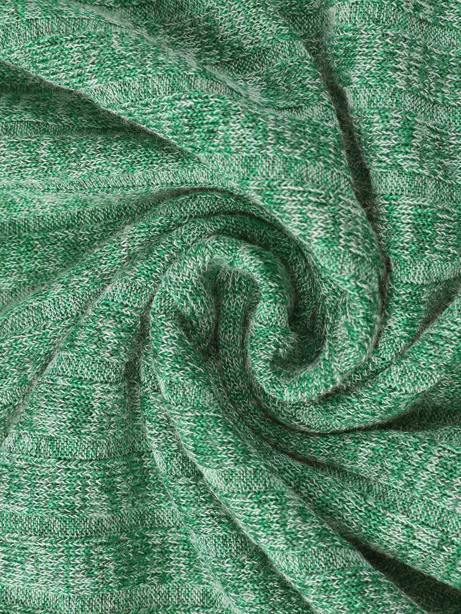 DARING DIVA Women's Nightgown Ribbed Knit Sleepshirt Short Sleeve Sleepwear XL Green