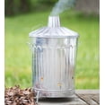 thumbnail image 6 of Plow & Hearth Galvanized Metal Incinerator Can - Gardening Tools, 6 of 6