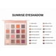 thumbnail image 4 of Paleta de sombras de ojos HUOGUO Sunrise Glitter 16 colores, 4 of 5