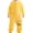 Yellow big duck, variant on ATAIKU Toddler Sleeping Sack 9M-6T Christmas Flannel 2-Way Zipper Baby Sleep Sack with Feet, Infant Snowman Wearable Blanket