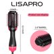 thumbnail image 5 of LISAPRO 3 en 1 cepillo de aire caliente secador de pelo de un solo paso y estilizador y secador secador cepillo secador de pelo profesional 1000W secadores de pelo, 5 of 5