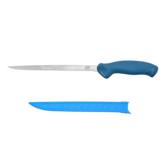 Cuda AquaTuff Carbide Edge 9" Fillet Knife with Blade Cover for Fish