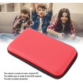 thumbnail image 3 of ZOUSSIQI Game Console Hard Shell Case, Portable with 8 Game Slot Inner Pocket, Water Travel Protective Case for New 3DS XL, for New 3DS XL, for New 2DS XL (Red) CA919-44451, 3 of 9