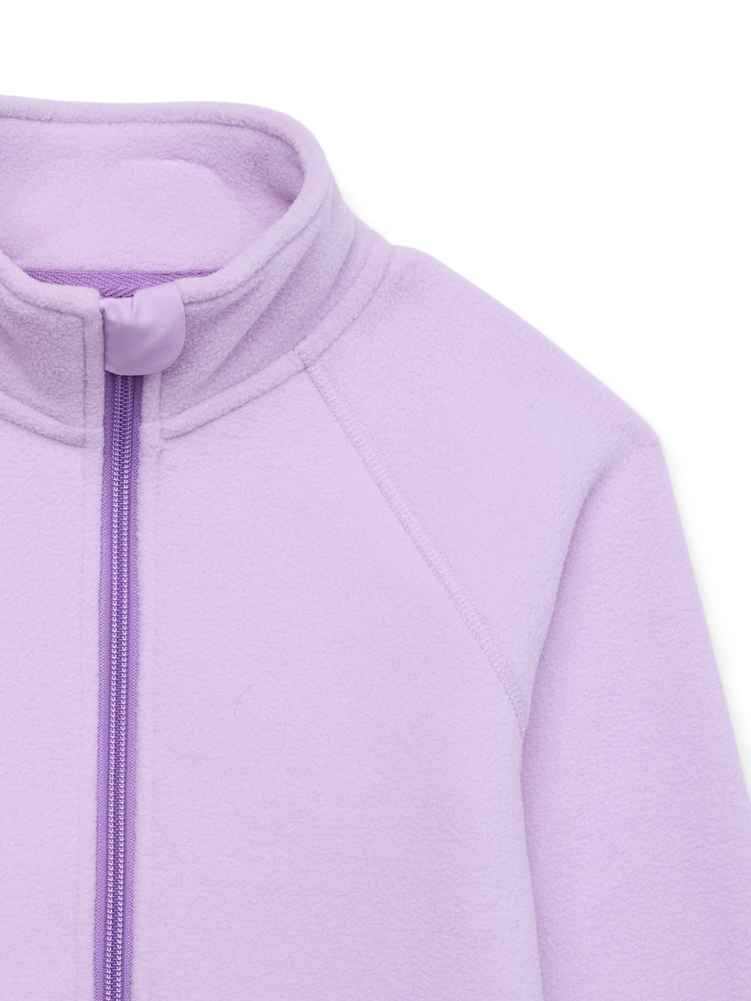 Wonder Nation Girls Microfleece Jacket, Sizes 4-18