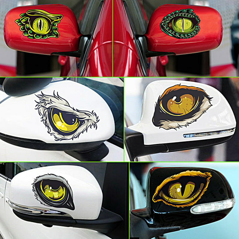 Eyeball Stickers Durable, Scratch Proof, Weather, Water Resistance