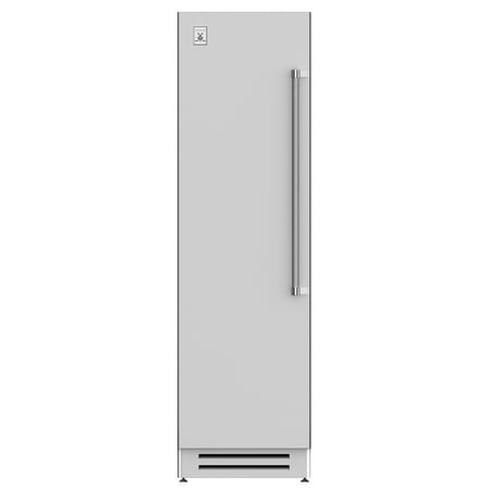 Hestan Krcl24 24  Wide 13.03 Cu. Ft. Left Hinge Full Size Refrigerator - Stainless Steel