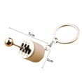 thumbnail image 6 of UDIYO Key Chain Multi-purpose Memorable Collective Reusable Fine Craftsmanship Souvenirs Gift Creative Auto Part Model Gear Shifter Keychain Toy for Wallet, 6 of 7
