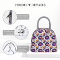 thumbnail image 4 of Easygdp record rock Skull star Bolsa de Almuerzo Insulada Grande, Forro de Aluminio, Diseño Espacioso, a Prueba de Fugas, Ideal para Trabajo, Picnics, Viajes y Actividades al Aire Libre, 4 of 6