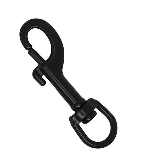 Scuba Choice Boat Marine Black Clip Stainless Steel Swivel Eye Bolt Snap 91mm
