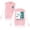 Pink, variant on Nourished by Time Tour 2025 Jackets Casual Baseball Uniform Hip Hop Longsleeve Coat