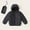 Black-04, variant on Sentuca Kids Jackets Thick Warm Puffer Jackets for Girls Boys Long Sleeve Casual Winter Coats with Pockets Hooded