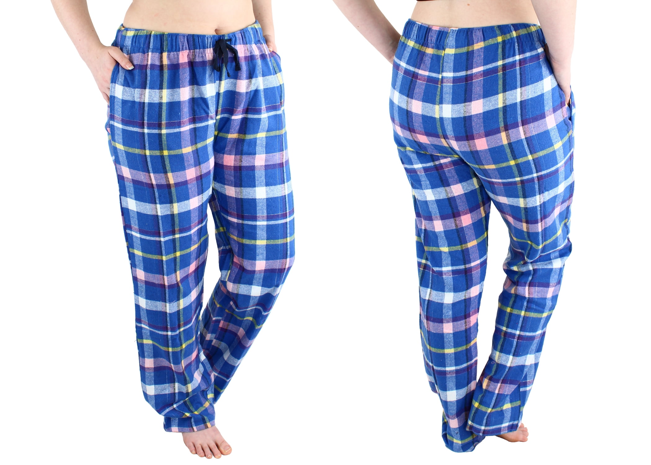 Comfy Lifestyle Pajama Pants Women's Flannel Sleep Bottoms Lightweight ...