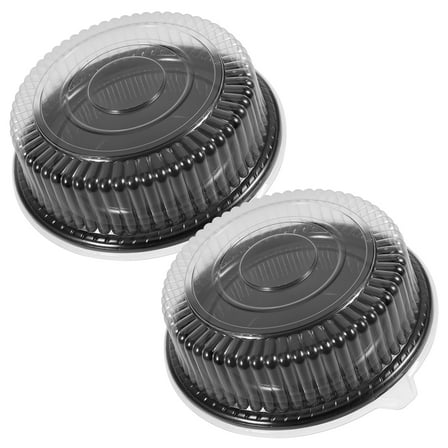 Zehuanyu  2 Sets Butter Dish with Lid for Countertop Airtight Party Tray