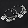 thumbnail image 3 of TINGN Birthday Gifts for Women Bracelet Expandable Charm Bracelets 5th 6th 10th 20th 30th 40th 50th Birthday Gift for Mom Daughter Wife Grandma Jewelry Present, 3 of 7